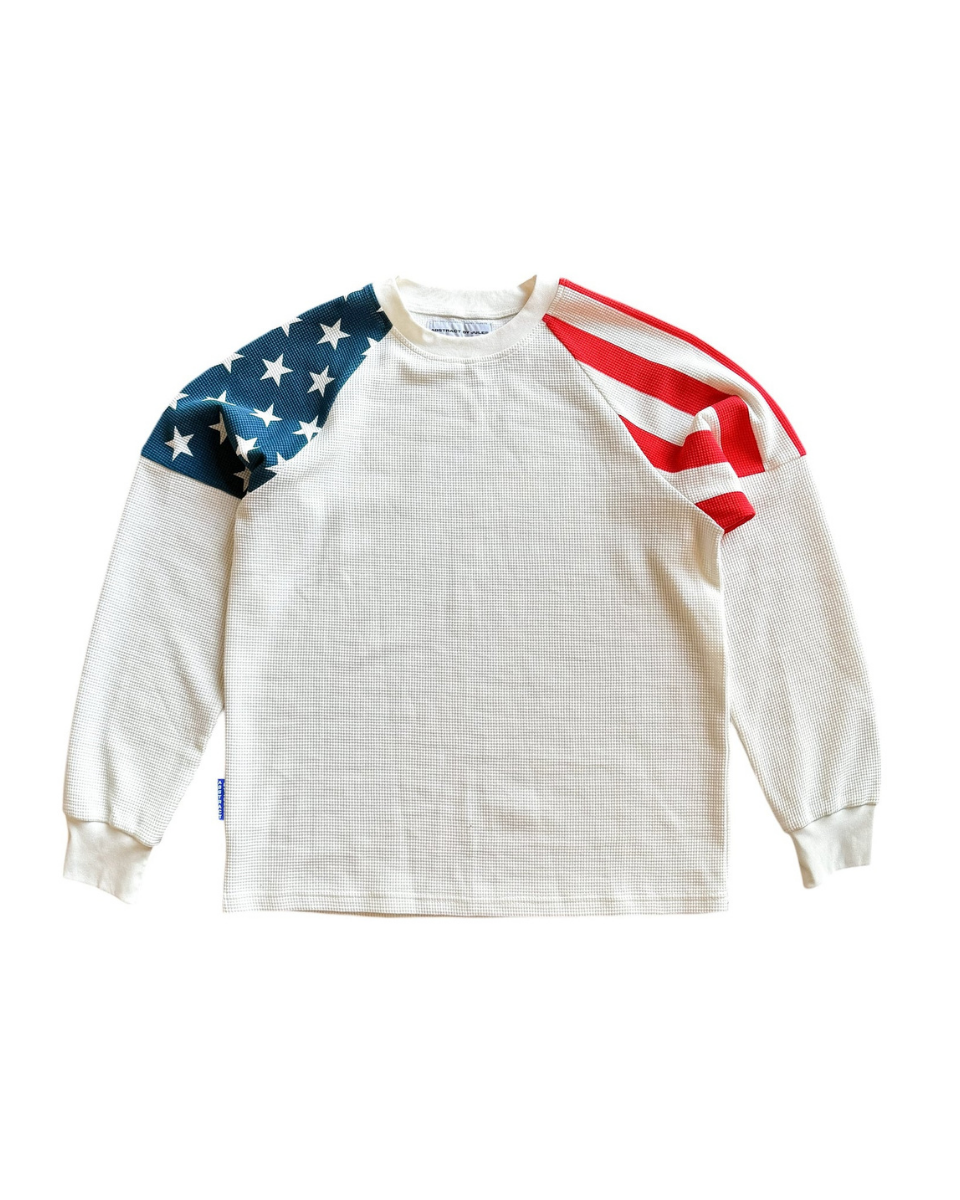 USA Waffle Knit