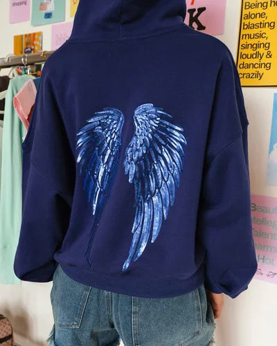 Angel Zip Hoodie