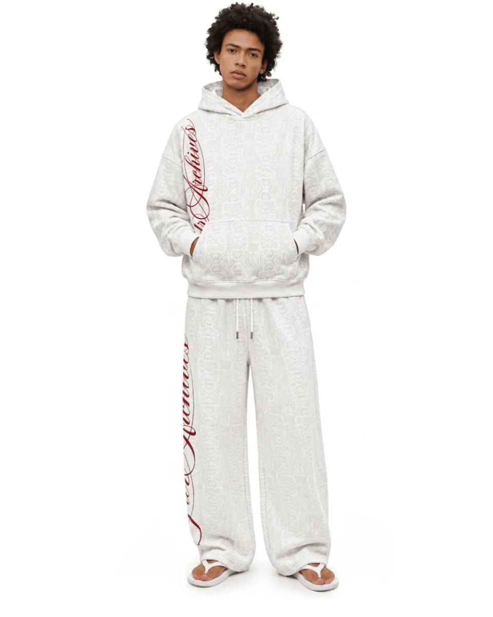 Snakeskin Oversized Hoodie