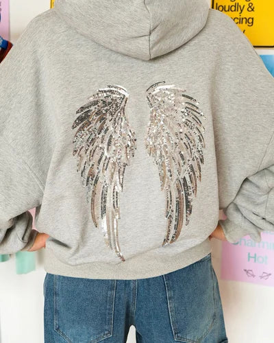Angel Zip Hoodie