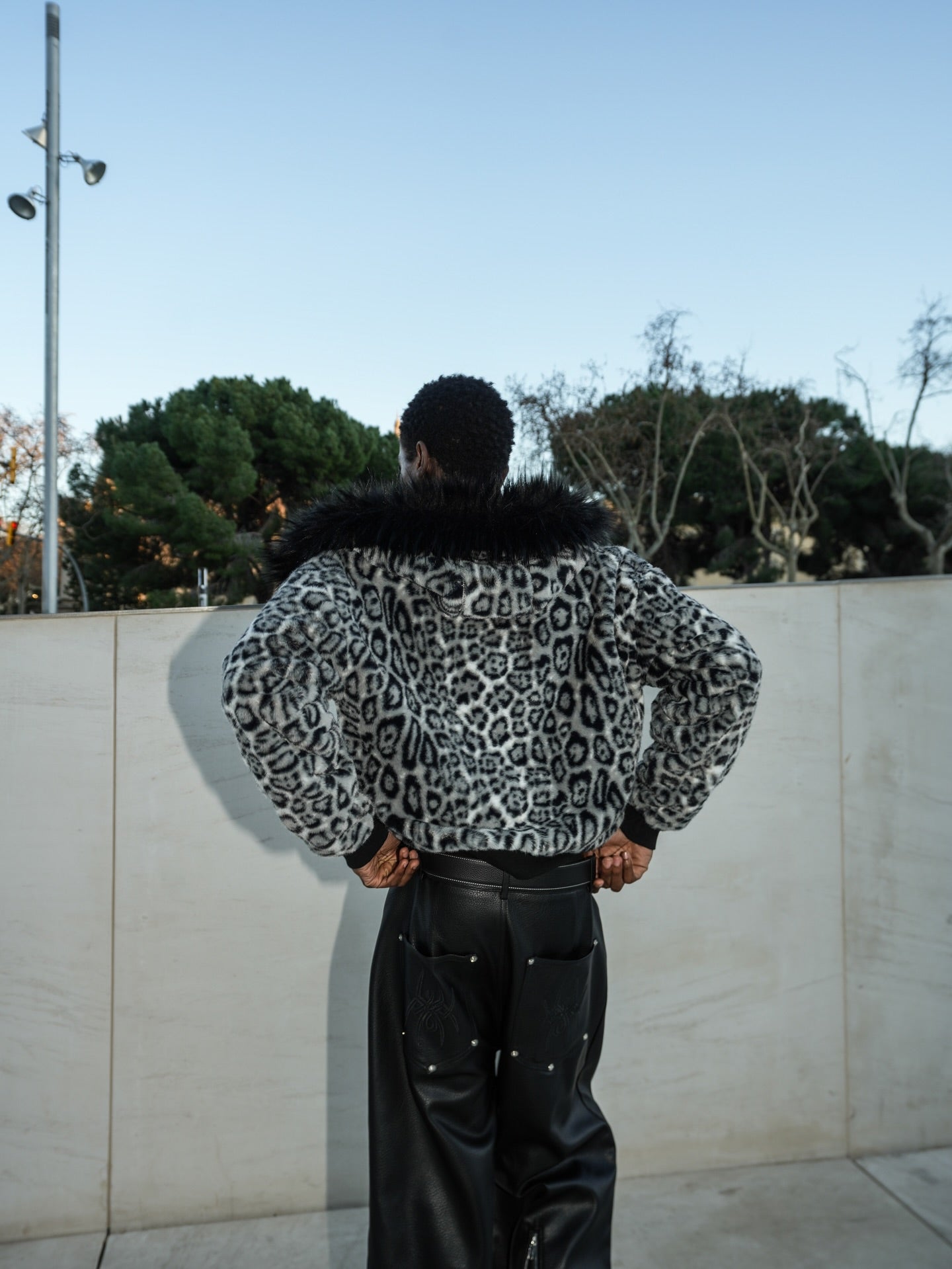 Reversible Leopard Jacket